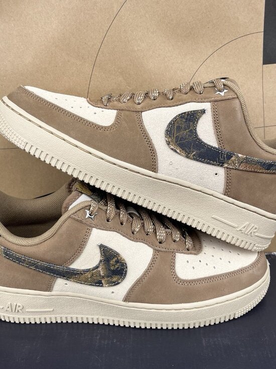 NEW Nike Air Force 1 \'07 LV8 RealTree Rattan Camo IO9803-200 US Size 12.5 main image 5